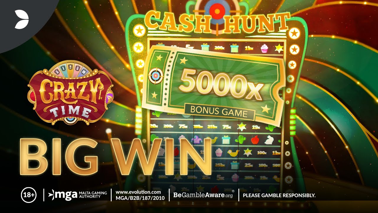 Crazy Time Cash Hunt bonus game